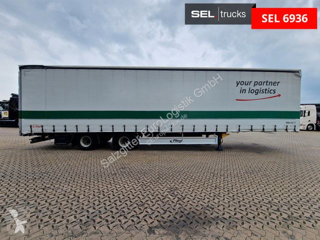 Semitrailer Fliegl SZS01 / Hubdach / Jumbo