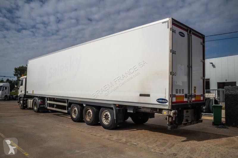 Semitrailer Lecitrailer  AUBINEAU+THERMO KING...