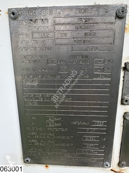 Semi reboque Maisonneuve gas 7130 Liter, GAS, 1...