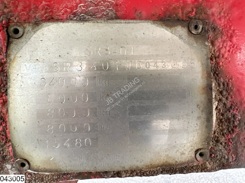 Semi reboque Robine Gas 49018 liter, LPG GPL...