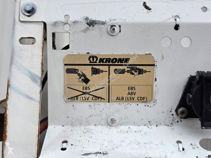 Semirremolque Krone SE / Ladebordwand/ Lenkachse