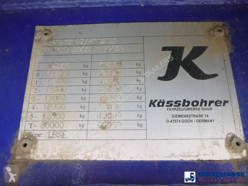 Semirimorchio Kässbohrer 5-axle semi-lowbed...