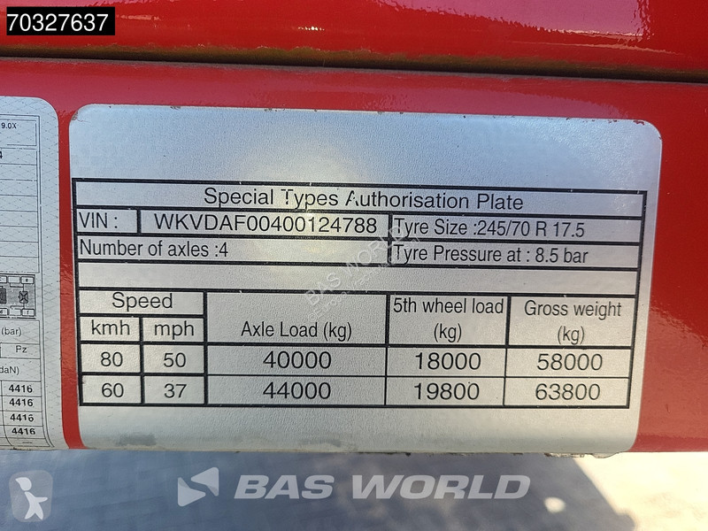 نصف مقطورة Kässbohrer LB4E Mega Extendable -...