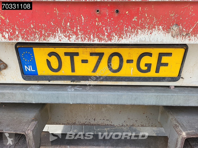 نصف مقطورة Knapen K600 Side Doors 10MM Lift Axle