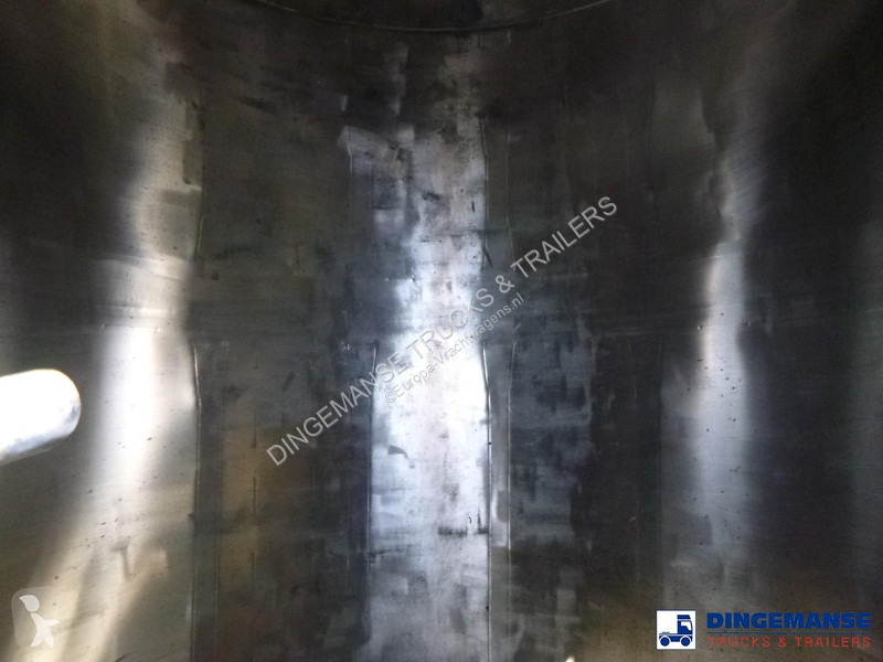 Semi remorque Feldbinder Chemical tank inox 30...