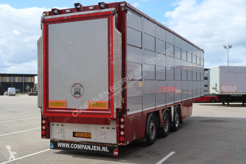 Semi remorque  3-ASSIGE OPLEGGER Scania R450...