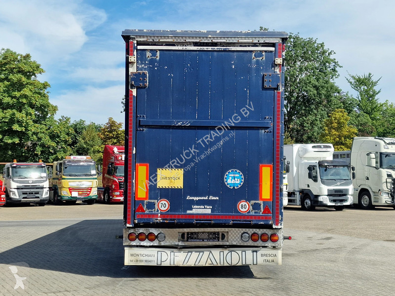Semirremolque Pezzaioli 3/4 deck livestock -...