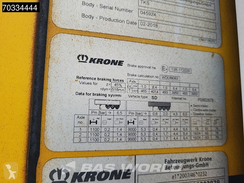 Návěs Krone Doppelstock Thermoking 300