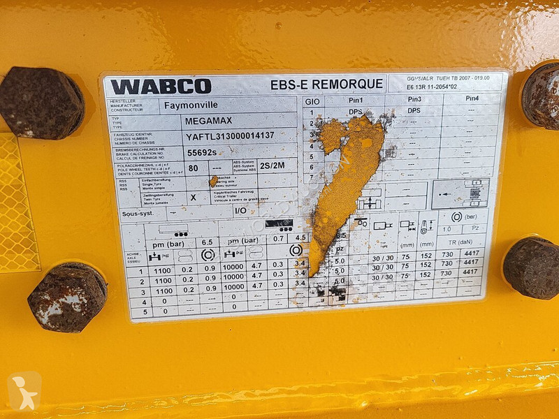 Semirremolque Faymonville F-S43-1ACA
