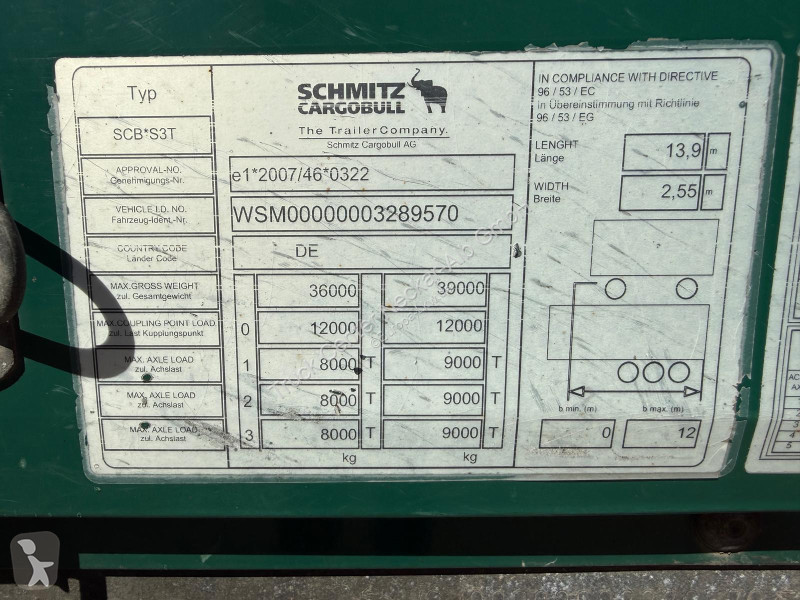 Полуприцеп Schmitz Cargobull   3 Achs Mega...