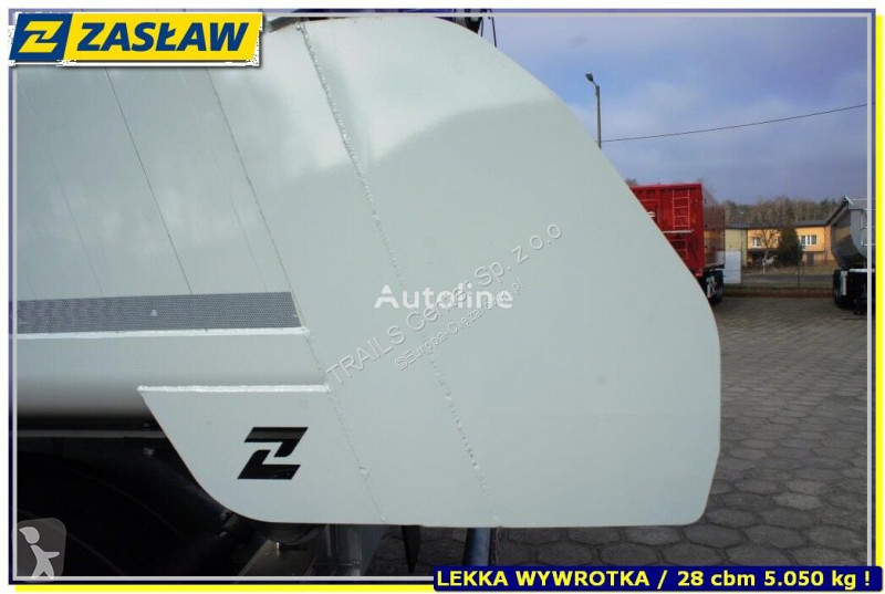 Semi remorque Zasław 28 m³ !! Light UP 4.990 kg...