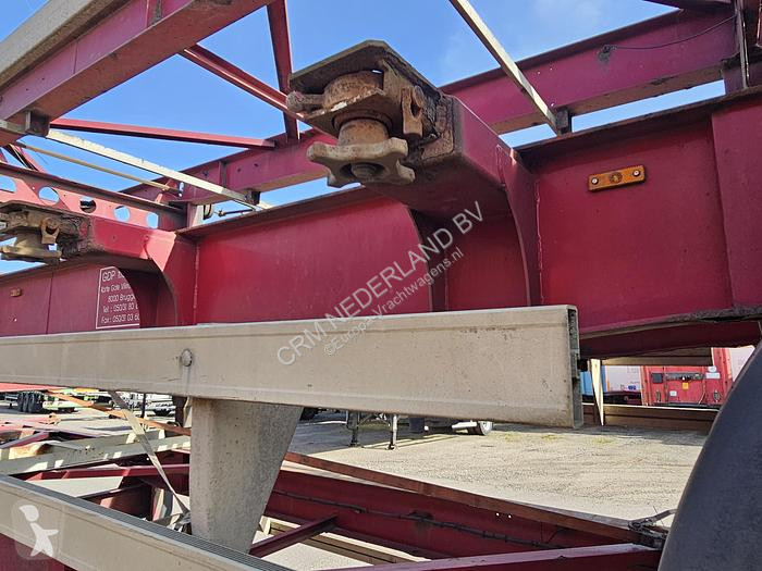 Sættevogn  40/45 ft container chassis bpw drum...