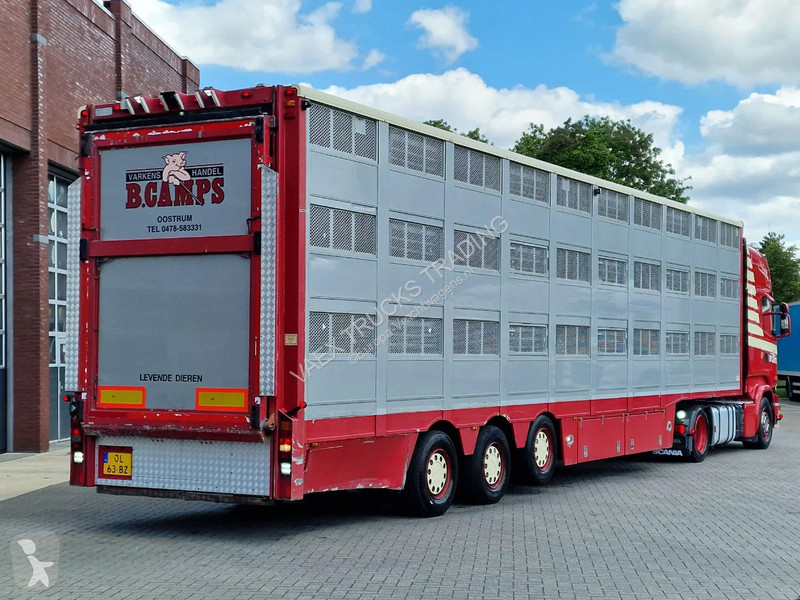 Semiremorca Berdex Scania R450 + 3 deck...