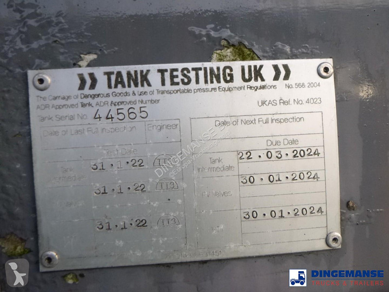 نصف مقطورة LAG Fuel tank alu 44.4 m3 / 6 comp +...