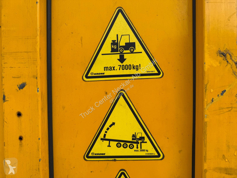 نصف مقطورة Krone   3 Achs MEGA Staplerhalter...