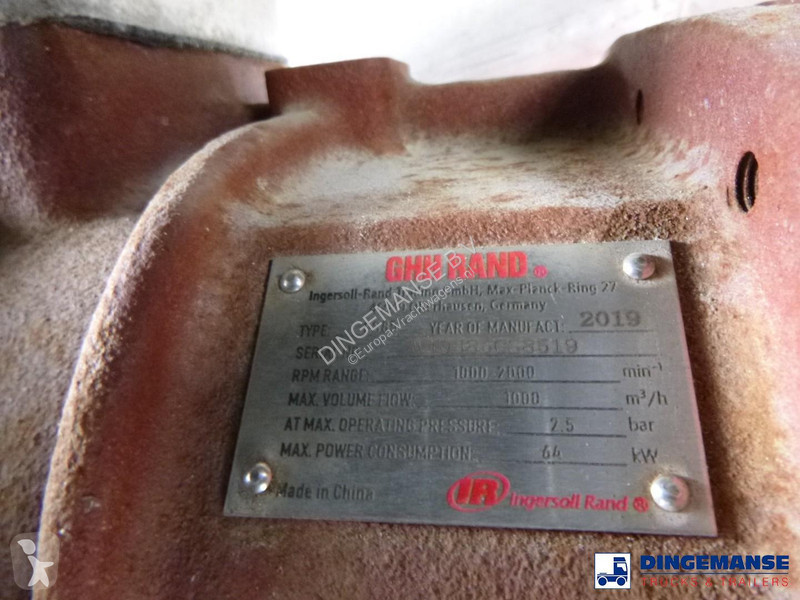 Oplegger Feldbinder Powder tank alu 40 m3 +...