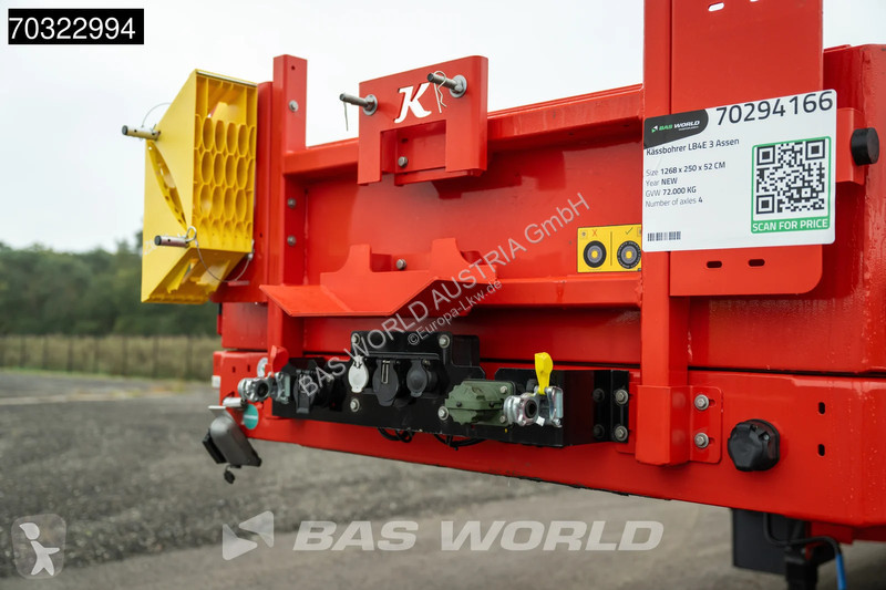 نصف مقطورة Kässbohrer LB4E 3 axles Extendable...
