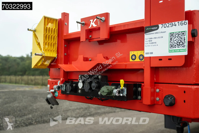 نصف مقطورة Kässbohrer LB4E 3 axles Extendable...
