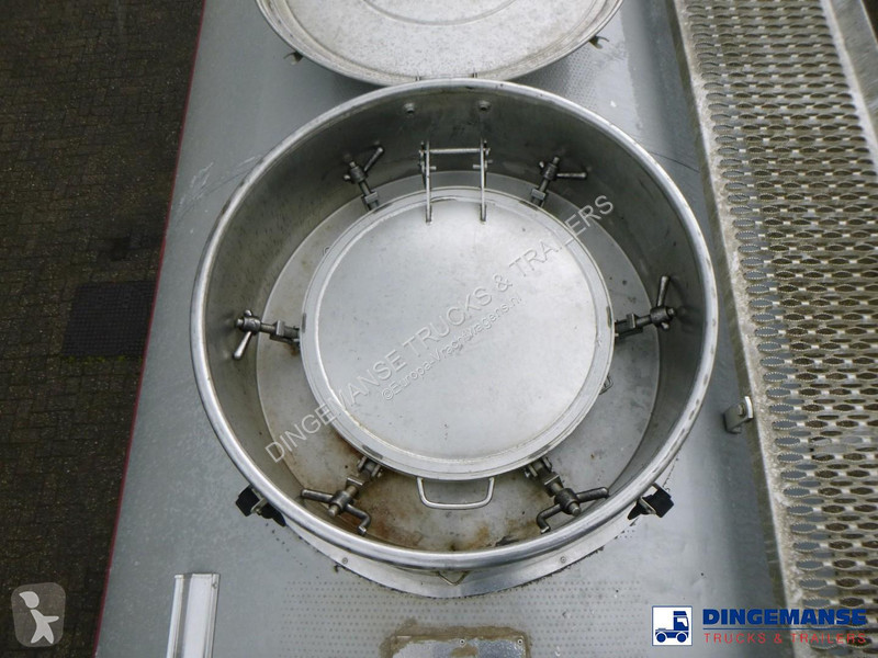 Oplegger Magyar Chemical tank inox L4BH 32.5 m3...