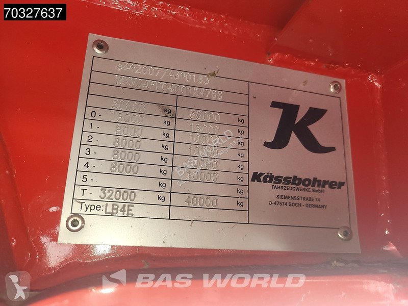 نصف مقطورة Kässbohrer LB4E Mega Extendable -...
