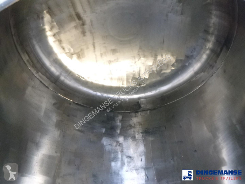 Semi remorque Feldbinder Chemical tank inox 30...