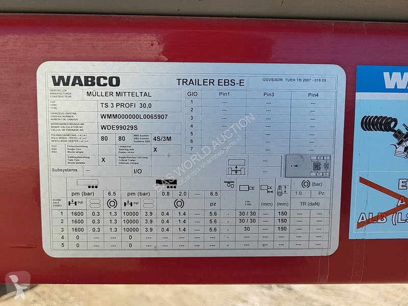Semirremolque  Mitteltal TS 3 PROFI 30,0