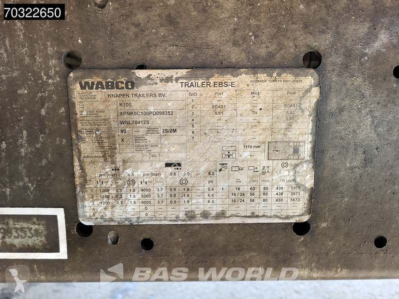 Knapen K100 Powersheet 10mm 92m3 Lift Axle...