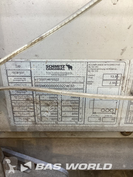 Semirimorchio Schmitz Cargobull SCB*S3T