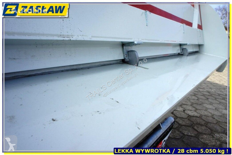 Semi remorque Zasław 28 m³ !! Light UP 4.990 kg...
