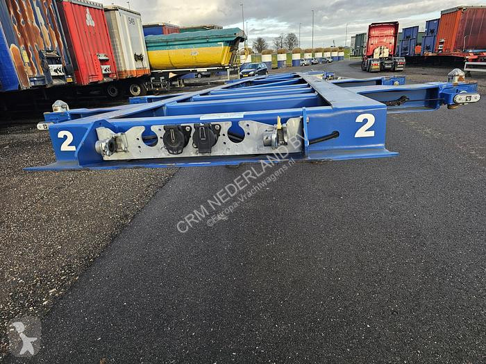 Semitrailer Van Hool A2C001 container CHASSIS...