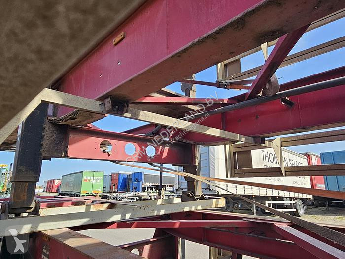 Sættevogn  40/45 ft container chassis bpw drum...