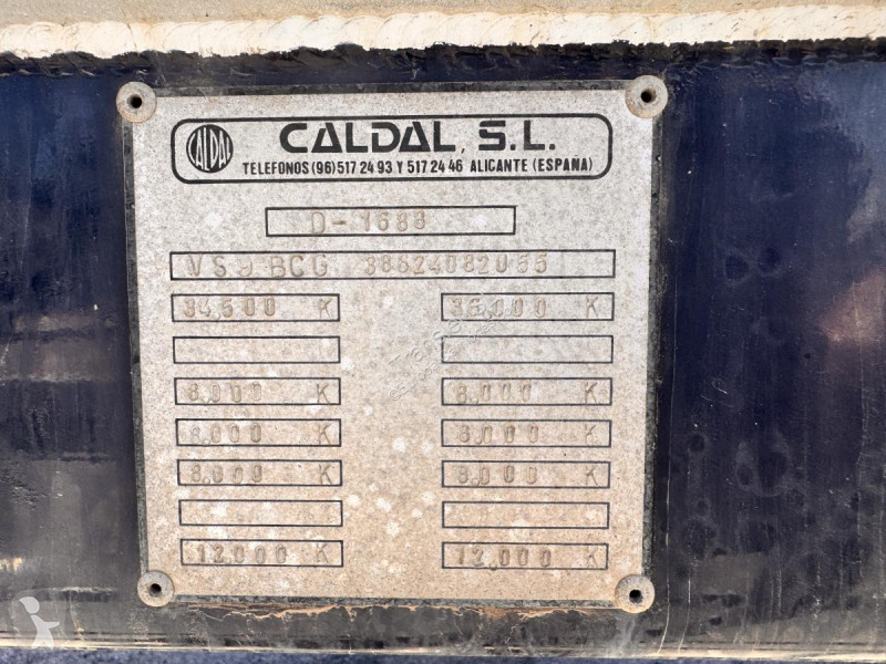 Oplegger Caldal  BCG-38-RD/N