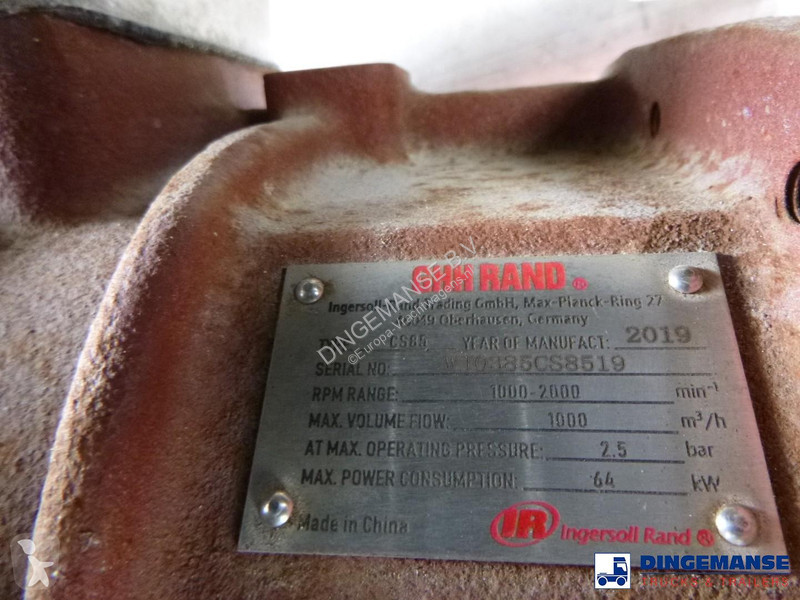 Oplegger Feldbinder Powder tank alu 40 m3 +...