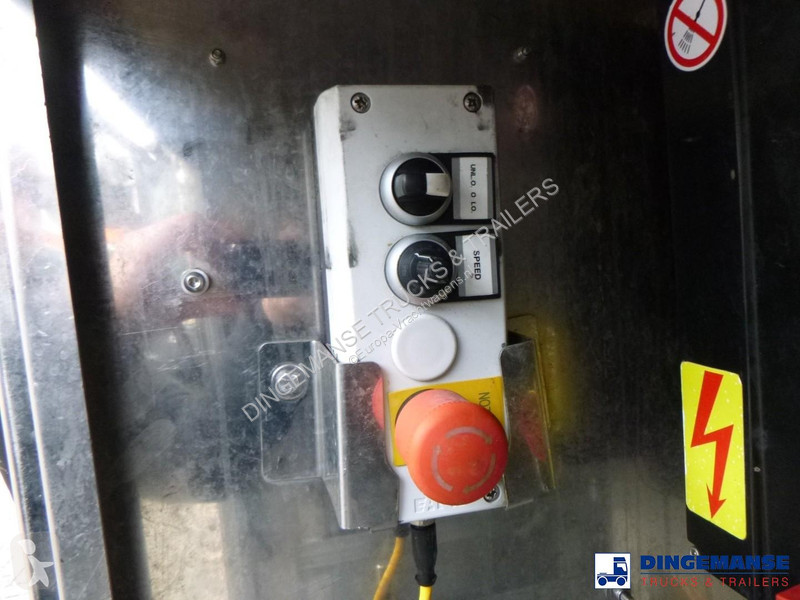 نصف مقطورة Van Hool Food tank inox 36 m3 / 4...