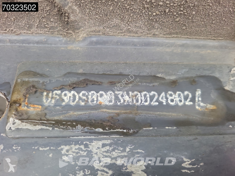 نصف مقطورة Legras F10271 3 axles Lift Axle