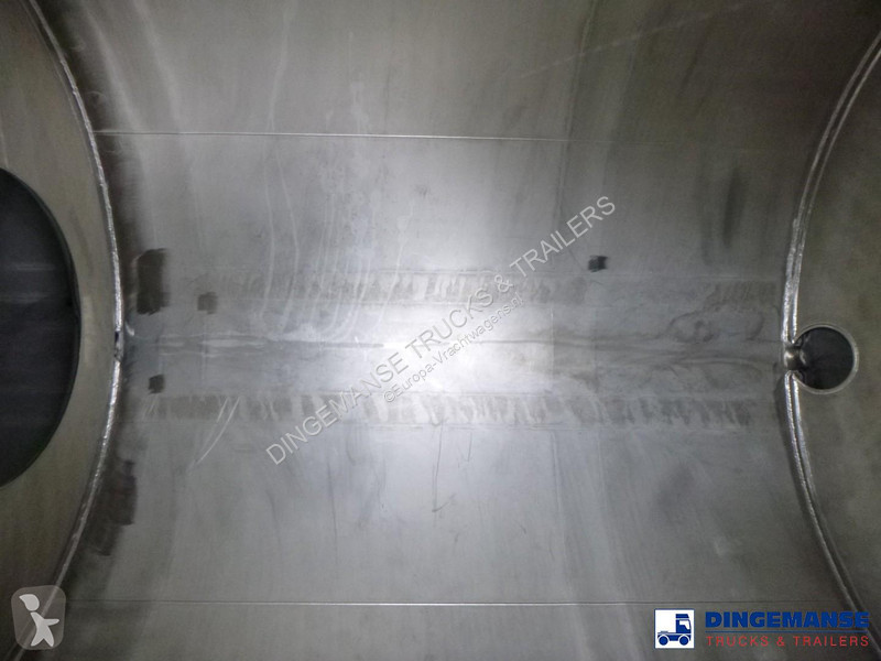 Oplegger Magyar Chemical tank inox L4BH 32.5 m3...