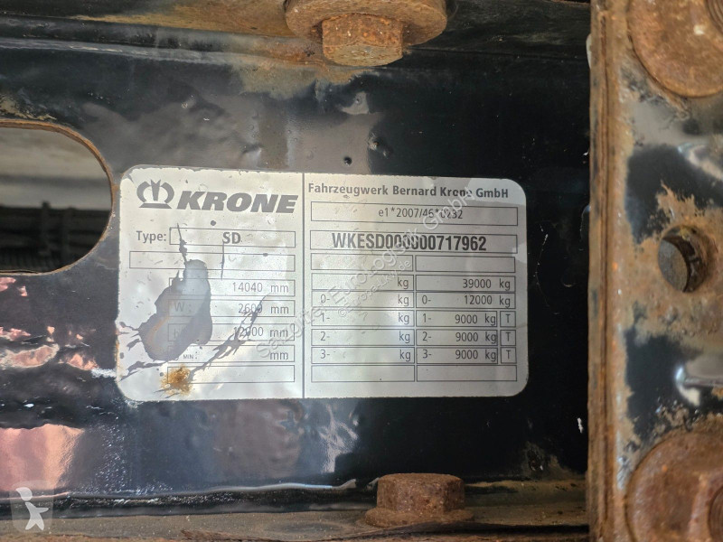 نصف مقطورة Krone / Doppelstock /...