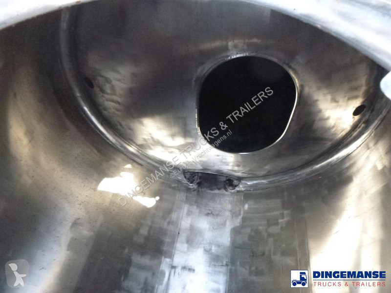 Semi remorque Feldbinder Chemical tank inox 30...