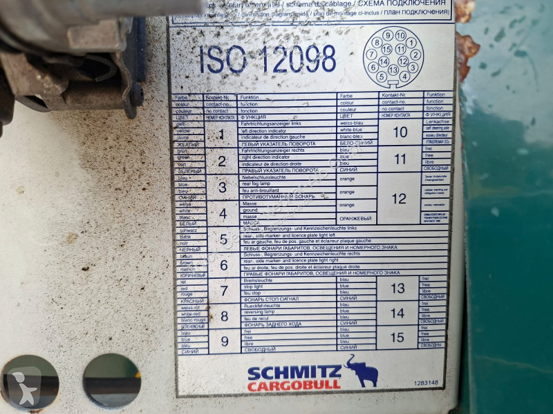 نصف مقطورة Schmitz Cargobull   3 Achs Mega...