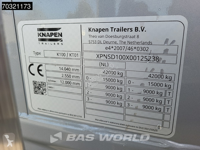 Návěs Knapen K100 NEW! Z-SPEC 92m3 10mm SAF...