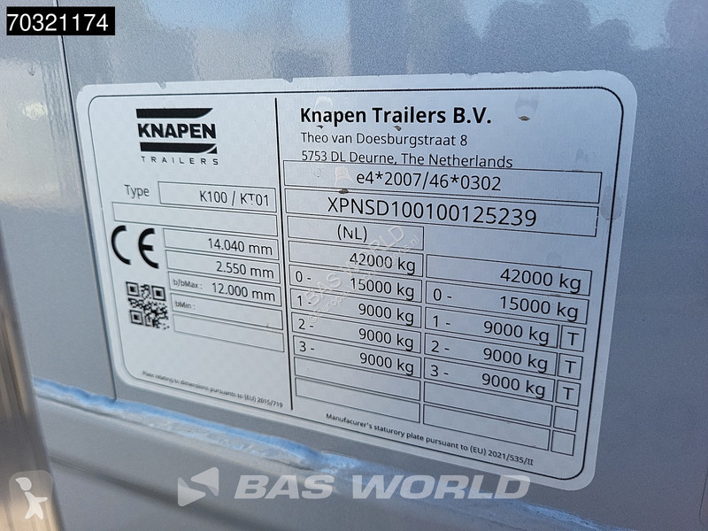 Návěs Knapen K100 NEW! Z-SPEC 92m3 10mm SAF...