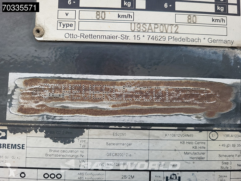 Návěs Scheuerle U9SAP0VT2 Extendable Pendle Axle