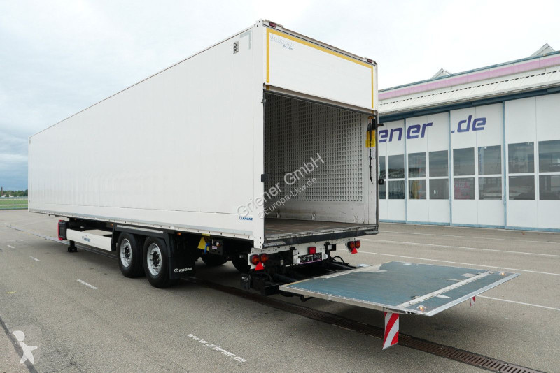 Semirremolque Krone SZK 18/ LBW 2500 kg / TEXIL...