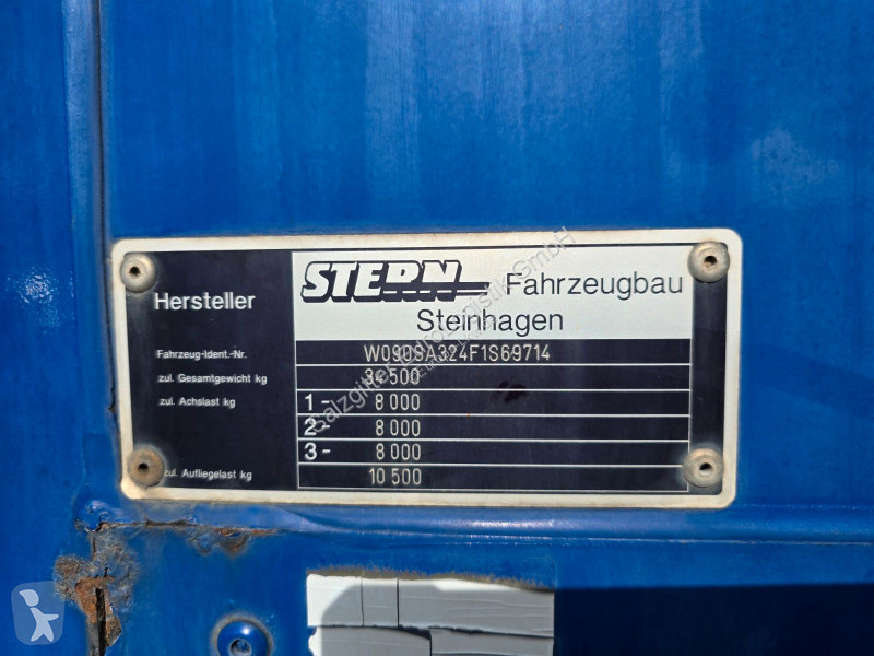 Semiremorca  Stern SP270 | Liftachse | EDSCHA