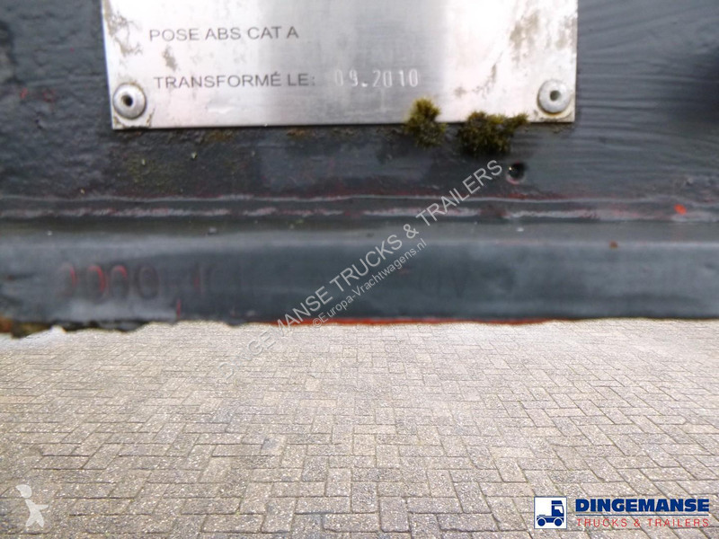 Oplegger Maisonneuve Chemical tank inox 34.6 m3...