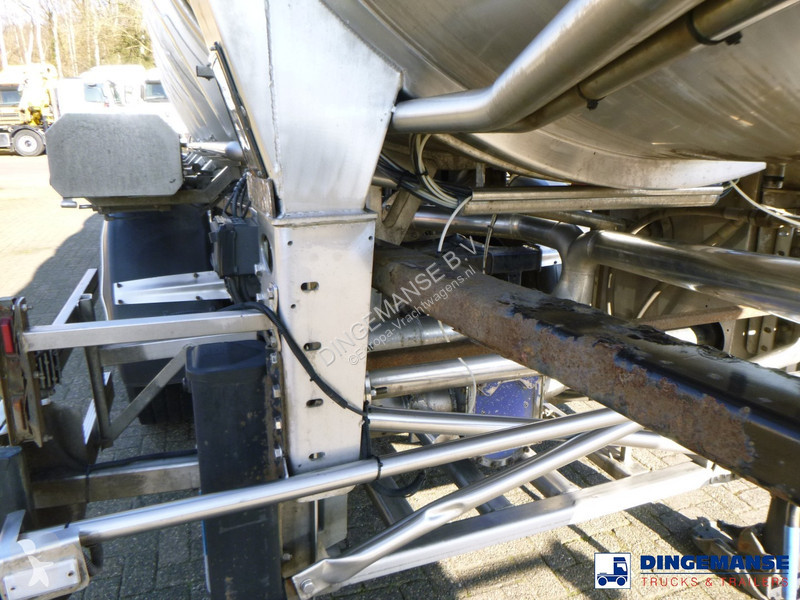 Semi reboque Burg Food tank inox 30.3 m3 / 3 comp