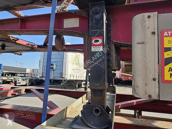 Sættevogn  40/45 ft container chassis bpw drum...