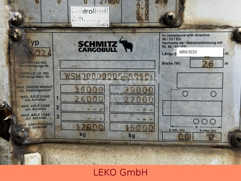 Oplegger Schmitz Cargobull SKO 24