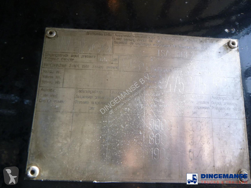 نصف مقطورة Feldbinder Food tank inox 30 m3 / 1...