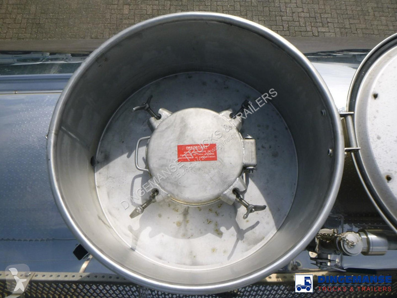 Návěs Magyar Chemical tank inox L4BH 30 m3 / 1...